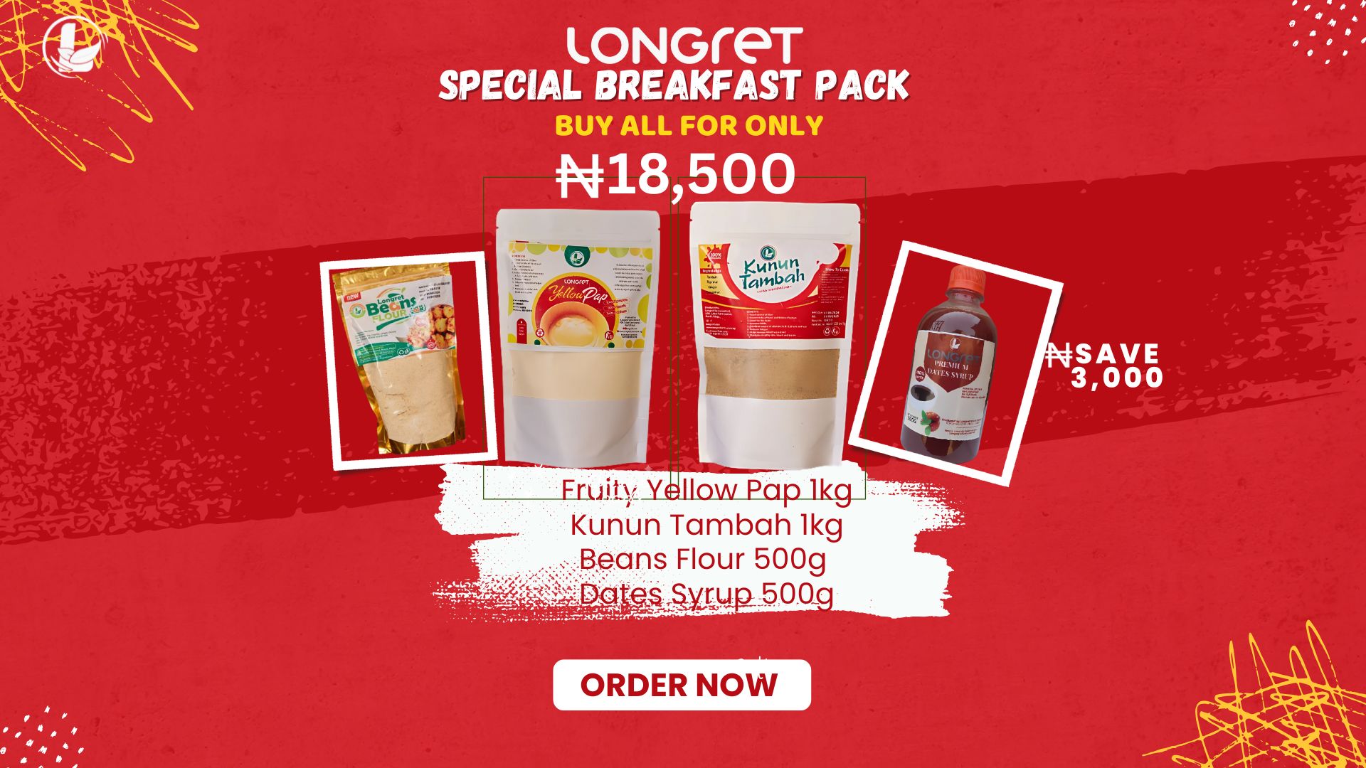 How to Boost Your Family’s Breakfast with Longret Farms Combo Packs